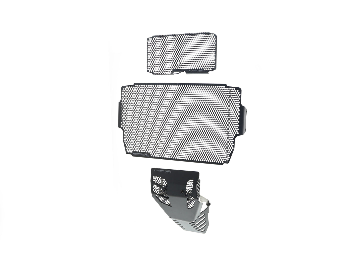 Evotech Ducati Multistrada 1260 S Grand Tour Radiatorcover Oliekoelercover en Motorblok Beschermer Set 2020