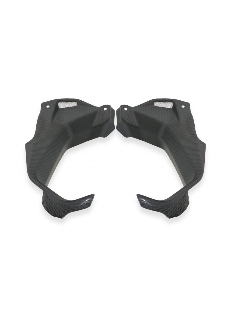 Kit del panel lateral de la cabina (lado izquierdo y derecho) Matt Carbon Ducati Multistrada V4 / V4S 2021+ Ducati Multistrada V4 S Grand Tour (2024+)