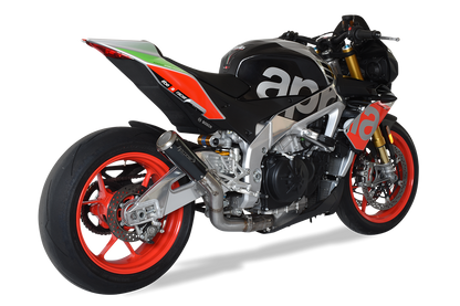 HP Corse Exhaust GP07 Satin Aprilia Tuono V4 2017-2018