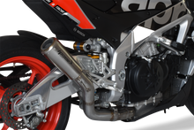 HP Corse Exhaust GP07 Satin Aprilia Tuono V4 2017-2018