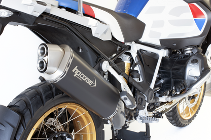 HP Corse uitlaat 4-Track R Black BMW R 1250 GS Adventure 2019-2023