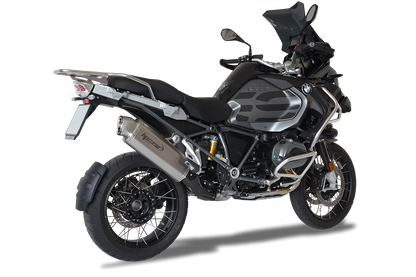 HP Corse uitlaat 4-Track R Satin BMW R1200GS Adventure 2013-2018