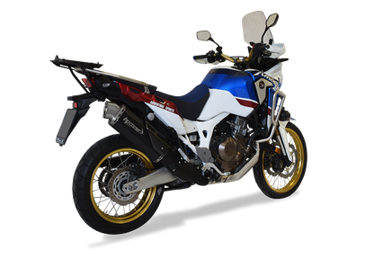HP Corse Exhaust 4-track R Black Honda CRF 1000 Africa Twin 2020+