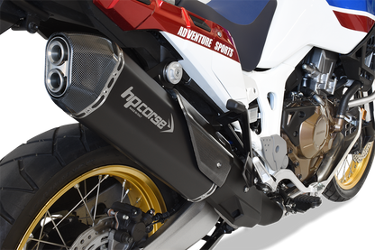 HP Corse avgaser SPS Carbon Black Honda CRF 1000 Africa Twin 2016-2020