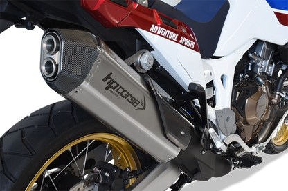 HP Corse avgaser SPS Carbon Satin Honda CRF 1000 Africa Twin Adventure Sport 2016-2020