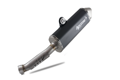 HP Corse uitlaat 4-Track R Black BMW R1150GS Adventure 1999-2004