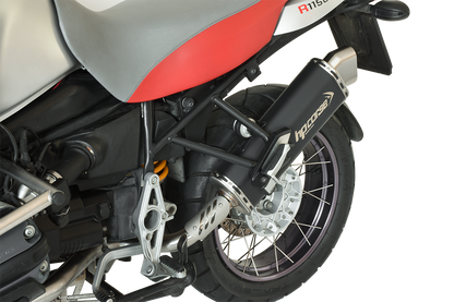 HP Corse uitlaat 4-Track R Black BMW R1150GS Adventure 1999-2004