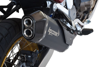 HP Corse avgaser SPS Carbon Black Honda CRF 1100 Africa Twin 2020-2024