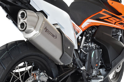 HP Corse avgas 4-Track R Short Satin KTM 790 Adventure 2019-2024