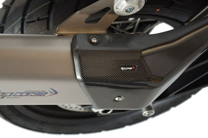 HP Corse échappement 4 track r court noir ktm 790 Adventure R 2019-2024