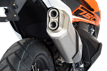 HP Corse avgas 4-Track R Short Satin KTM 790 Adventure 2019-2024