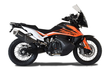 HP Corse échappement 4 track r court noir ktm 790 Adventure R 2019-2024