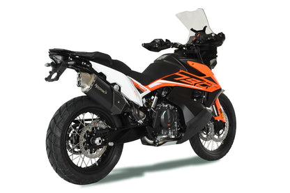 HP Corse échappement 4 track r court noir ktm 790 Adventure R 2019-2024