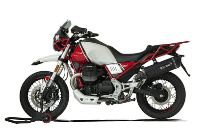 HP Corse Exhaust SPS Carbon Black Moto Guzzi V85 TT Guardia d'Onore 2022-2023