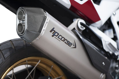 HP Corse Exhaust SPS Carbon Satin Honda CRF 1100 Africa Twin 2020-2024