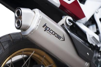 HP Corse Exhaust 4-track R Satin Honda CRF 1100 Africa Twin Adventure Sport Plus 2020-2024