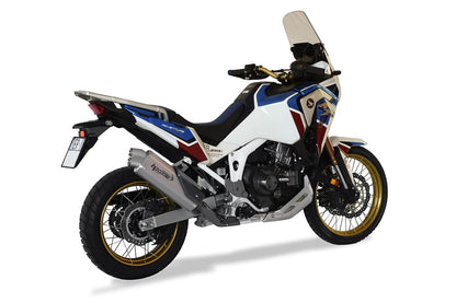 HP Corse Exhaust 4-track R Satin Honda CRF 1100 Africa Twin Adventure Sport Plus 2020-2024