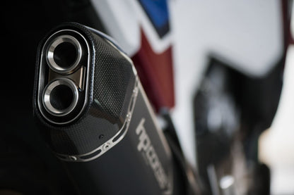 HP Corse avgaser SPS Carbon Black Honda CRF 1100 Africa Twin 2020-2024