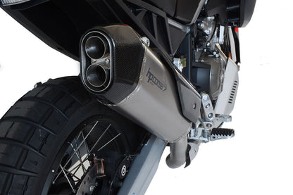 HP Corse avgaser SPS Carbon 350 Titanium Aprilia Tuareg 660 2022-2025