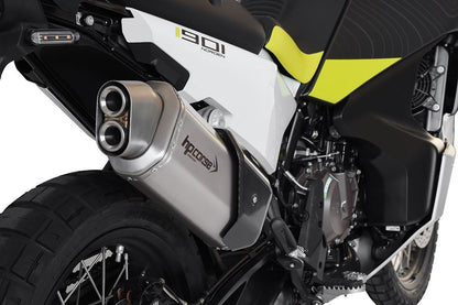 HP Corse Exhaust 4-track R Short Satin Husqvarna Norden 901 2022-2024