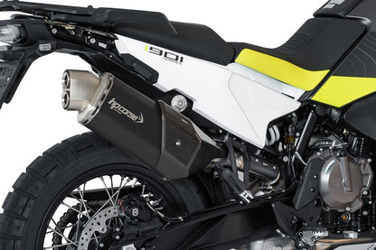 HP Corse uitlaat 4-Track R Short Black Husqvarna Norden 901 2022-2024