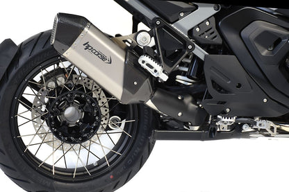HP Corse SPS Rally 270 Titanium Uitlaat – BMW R 1300 GS Adventure Triple Black (2024+)