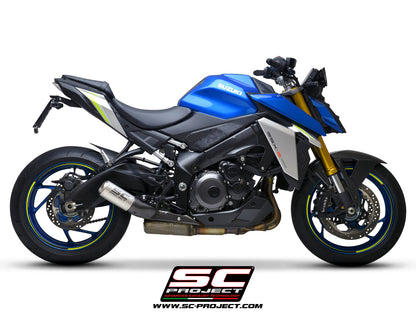 SC-Project CR-T Titanium Slip-On EURO5+ Suzuki GSX-S1000 (2024+)
