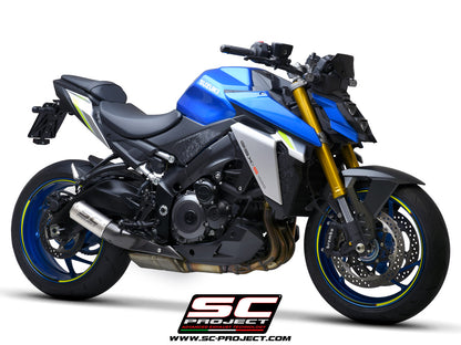 SC-Project CR-T Titanium Slip-On EURO5+ Suzuki GSX-S1000 (2024+)