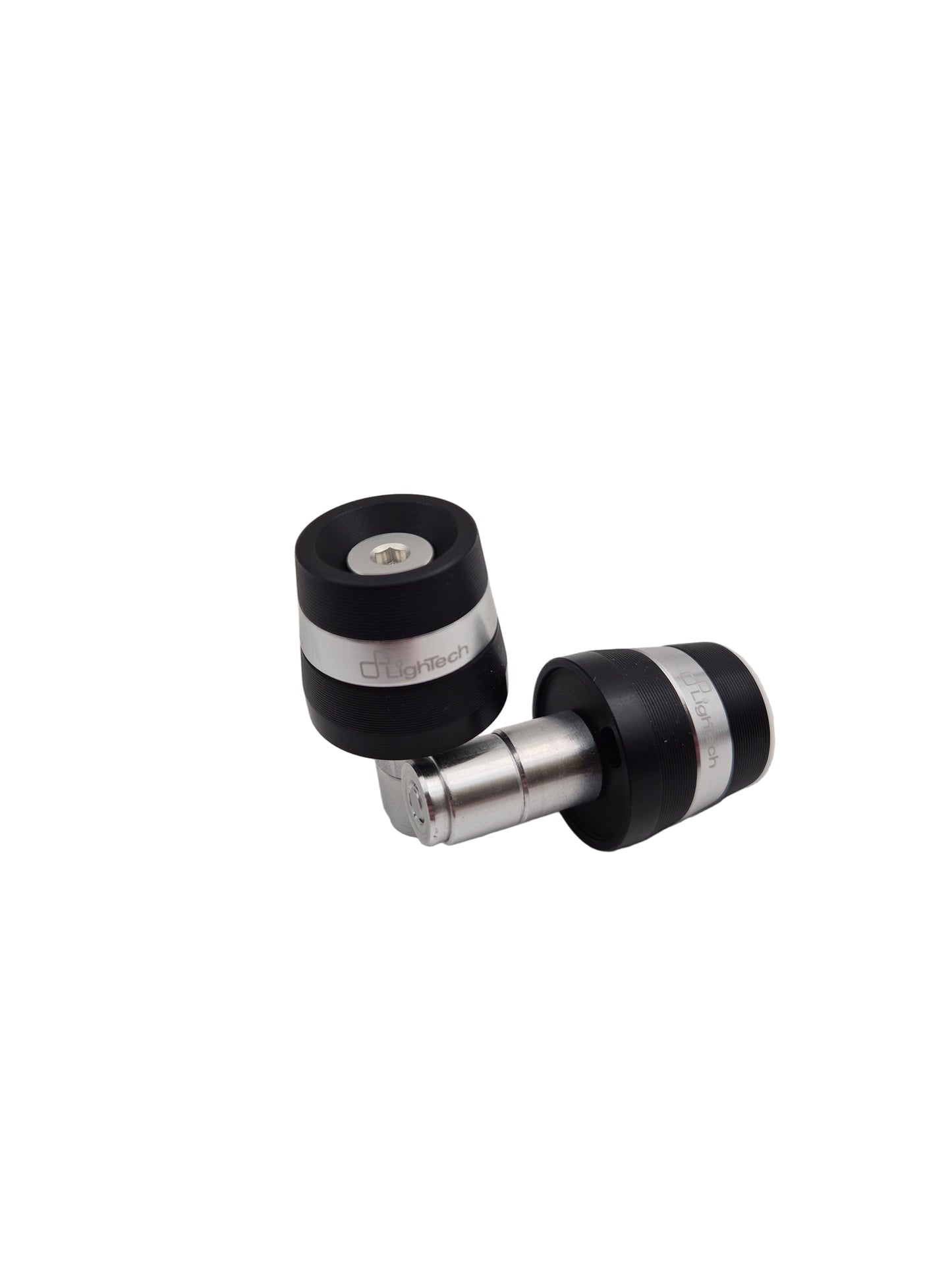 LighTech Stuurgewicht "300" Zwart-Zilver - Ducati Scrambler 1100 Pro (2020+)