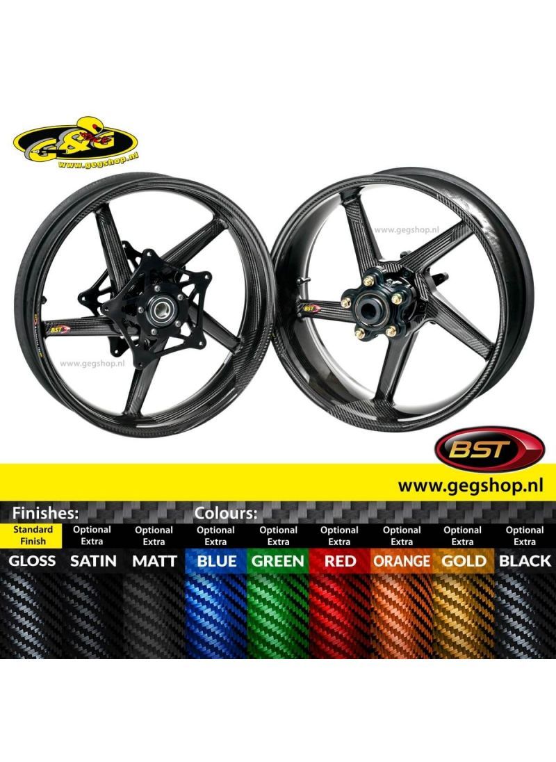 BST Carbon Achtervelg Diamond TEK 6,25 x 17" Suzuki GSX1300R Hayabusa 2013 - 2020