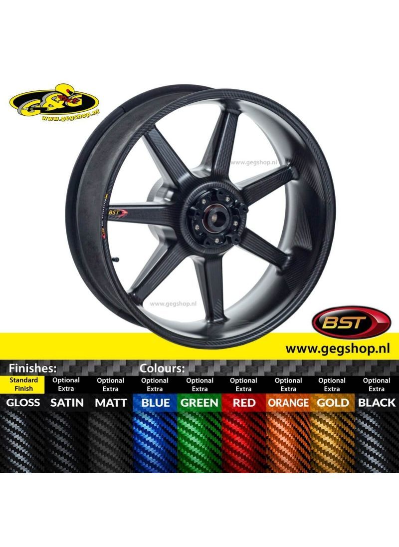 BST Carbon Achtervelg Mamba TEK 6,0 x 17" Aprilia RSV4 (2021+)