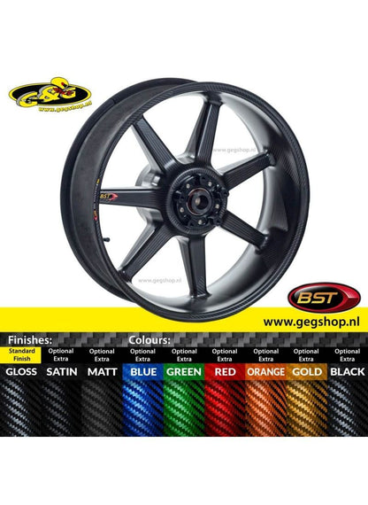 BST Carbon Achtervelg Mamba TEK 6,0 x 17" Aprilia RSV4 Factory (2021-2024)