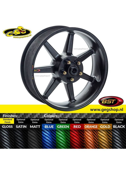 BST Carbon Achtervelg Mamba TEK 6,0 x 17" Aprilia RSV4 (2021+)