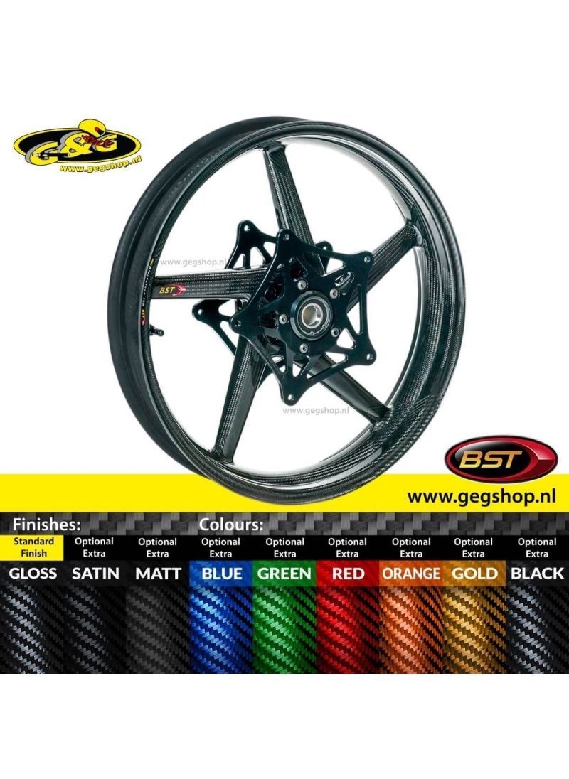 BST Carbon Voorvelg Diamond TEK 3,5 x 17" Yamaha YZF R6 1998 - 2002