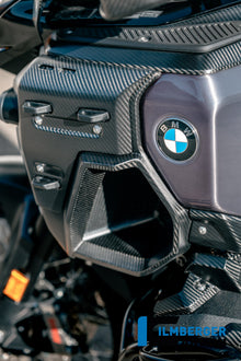 Luchtinlaat paneel cover links mat carbon BMW R1300GS Adventure Triple Black (2024+)