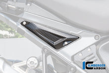 Frame driehoek-cover rechts achterste deel mat carbon BMW R1300GS Adventure Triple Black (2024+)