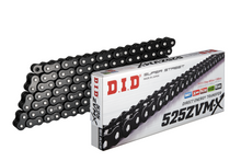 Outletdeal: D.I.D. Black&Black 525ZVM-X X-Ring ketting 525 104 schakels