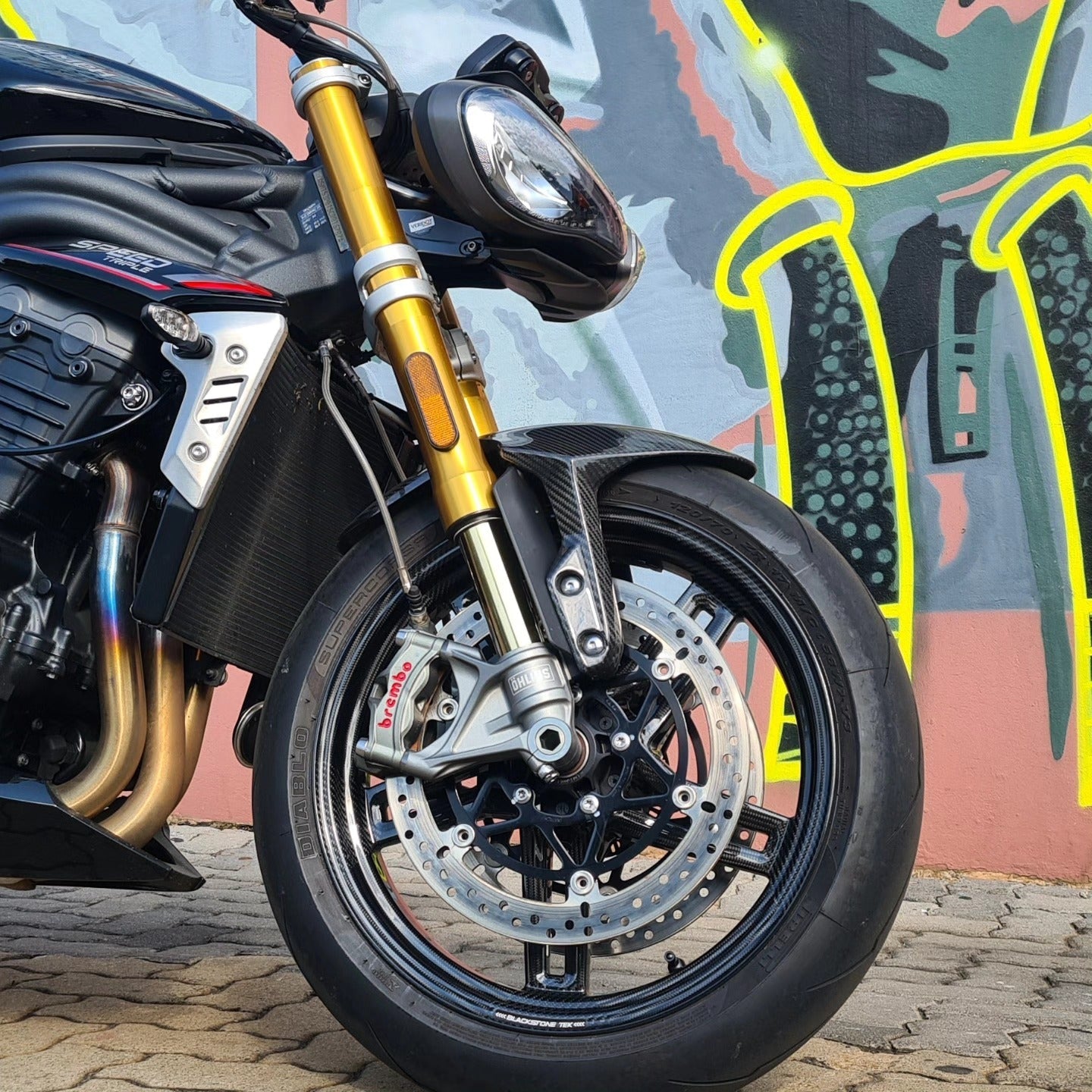 BST Star TEK voorvelg carbon 3,5 x 17" RSV4 Factory 2019-2020