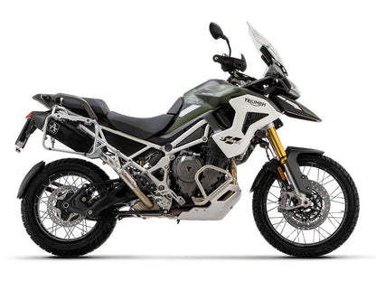 Arrow Veloce Aluminium Dark uitlaat – Triumph Tiger 1200 (2025+) Euro5+