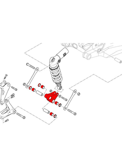Rocker Arm Rear Suspension Ducati Streetfighter V4 2020+
