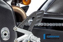 Heelplate carbon links mat carbon Aprilia RSV4 (2021+)