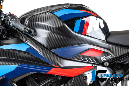 Tank zijpaneel links compleet mat carbon BMW M 1000 RR Street (2021-2022)