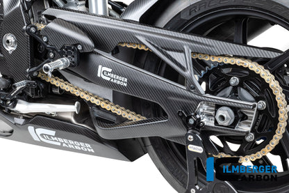 Achterspatbord (hugger) incl. kettingbeschermer mat carbon BMW S 1000 RR (2023-2024)