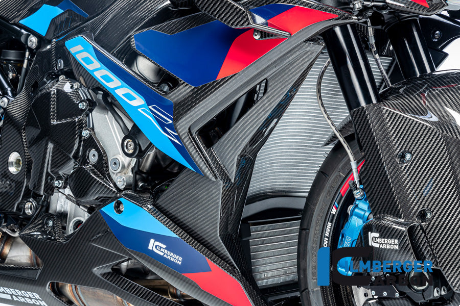 Radiator Cover rechts glanzend carbon BMW M 1000 R (2023-2024)