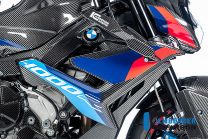 Zijkuip middepannel rechts (Street) glanzend carbon BMW M 1000 R (2023-2024)