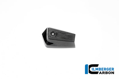 Oliekoeler cover links glanzend carbon BMW R12S (2025+)