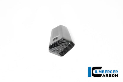Oliekoeler cover links glanzend carbon BMW R12S (2025+)