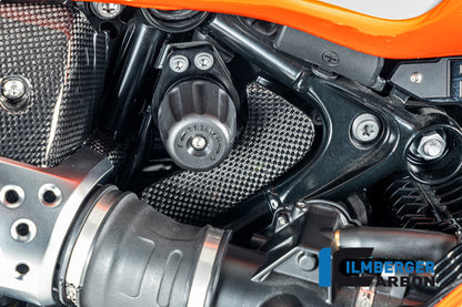 Toolbox cover glanzend carbon BMW R12S (2025+)