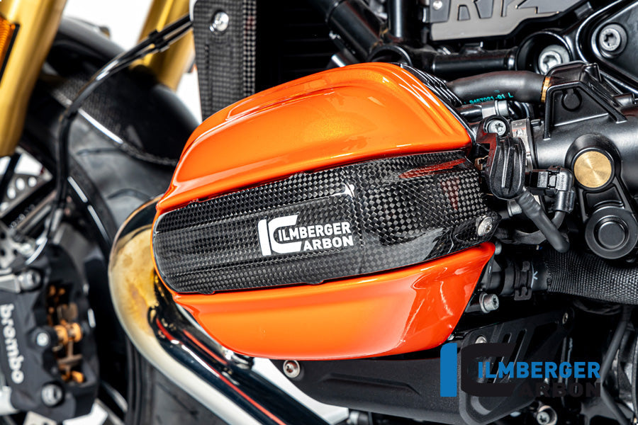 Bougiedop cover links glanzend carbon BMW R12S (2025+)