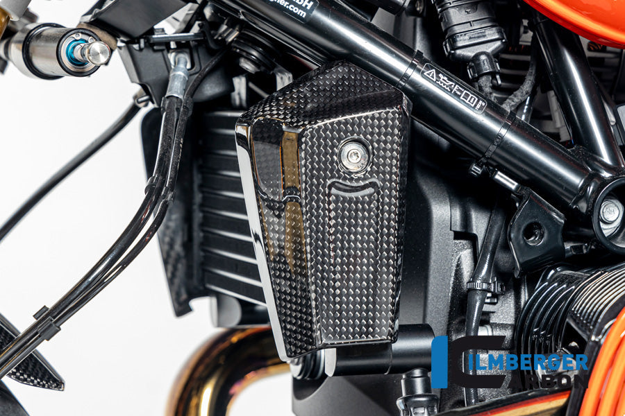 Oliekoeler zijpaneel links glanzend carbon R12 G/S (2025+)